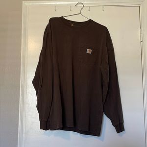 Carhartt long sleeve XL Brown